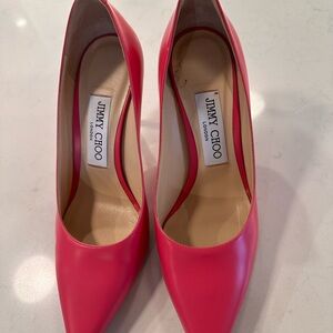 Jimmy Choo Pink High Heels Classic Pumps